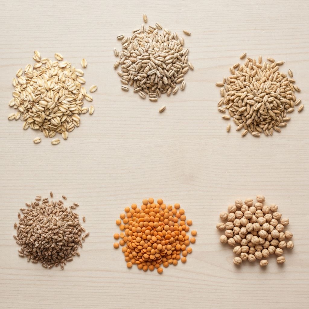 Getreide und Hülsenfrüchte mit resistenter Stärke